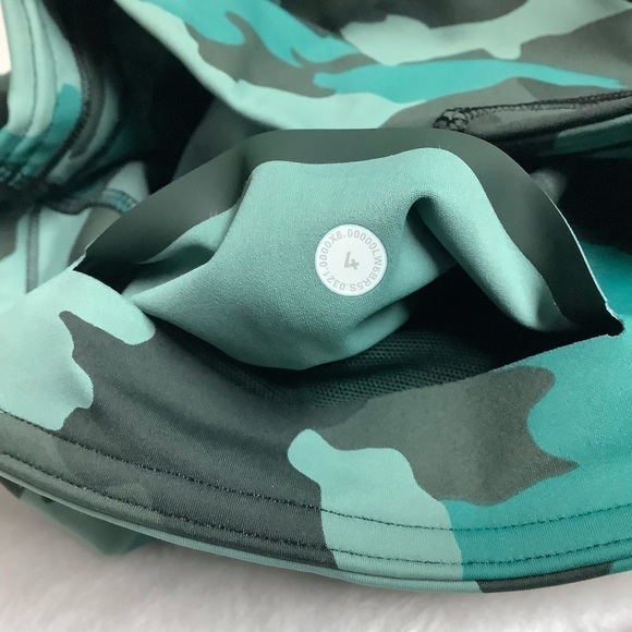 Lululemon Base Pace High-Rise Running Tight Heritage 365 Camo Tidewater Sz 4 - Picture 5 of 11